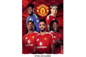 DANILO PROMOTIONS LTD Manchester United 2025 Official Calendar
