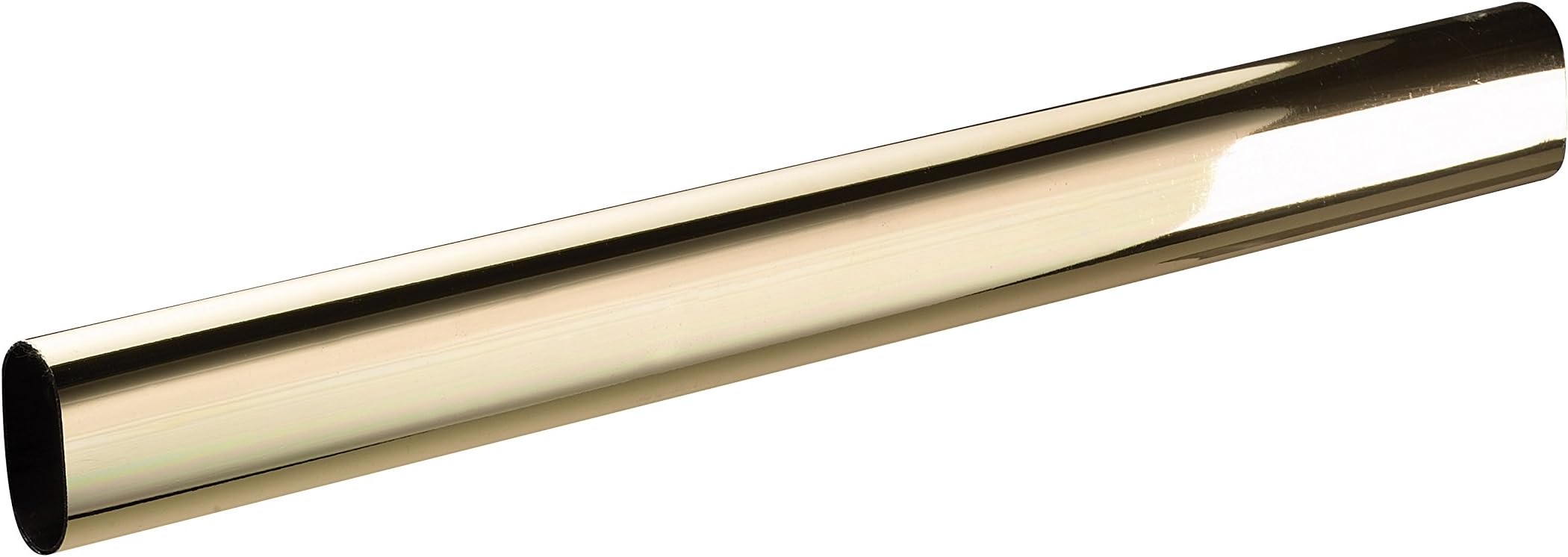 William Hopkins OVBP6 30/15 x 1830 mm Brass Plated Steel Decorative Oval Tube, 15 x 1830