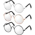 6 Pairs Doll Glasses – Mini Metal Frame Eyewear For Dolls, Pets, Cosplay & Craft Accessories - View #13