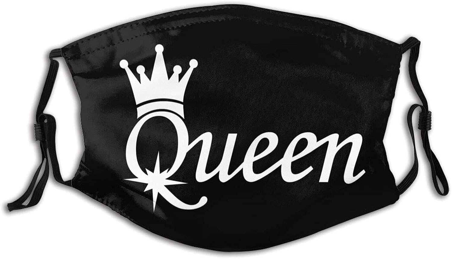 Queen Face Mask, Funny Balaclava with 2PCS Filters Washable Reusable