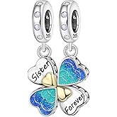 TBYHR S925 Silver Charms for Pandora Bracelets and Necklaces Heart Dangle Gold Hot Air Balloon Monster Pendant Glow in the dark Bead Jewelry Gift for Women Family Friends