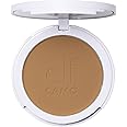 e.l.f. Camo Powder Foundation, Lightweight, Primer-Infused Buildable & Long-Lasting Medium-to-Full Coverage Foundation, Medium 330 W