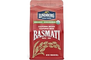 Lundberg Organic California Brown Basmati Rice, 907 gram (Pack of 1) - Packaging May Vary