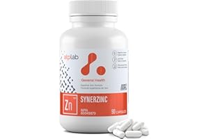 ATP LAB - Synerzinc, 90 Capsules 90-Day Supply - Zinc Supplement An Essential Mineral - Helps to Maintain Healthy Skin and Im