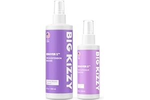 Big Kizzy Remover 1 + Remover 2 bundle, Two Step System Tested & Proven Fastest & Easiest Tape In Extension Adhesive and Resi