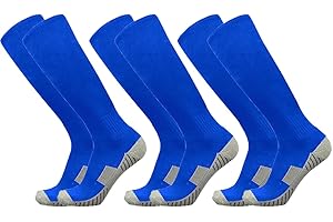 THAPLAY Baseball Socks 3 Pairs for Kid Youth Adult(4-20 Years Old) Team Sport Athletic Soccer Socks Cushion Softball Socks
