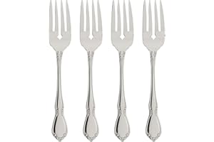 Oneida 2610004D Chateau Fine Flatware Salad Forks, Set of 4