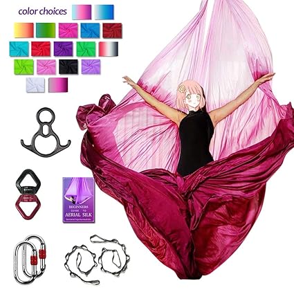 SYCYKA Juego de Accesorios de Seda para Antena de Yoga ...