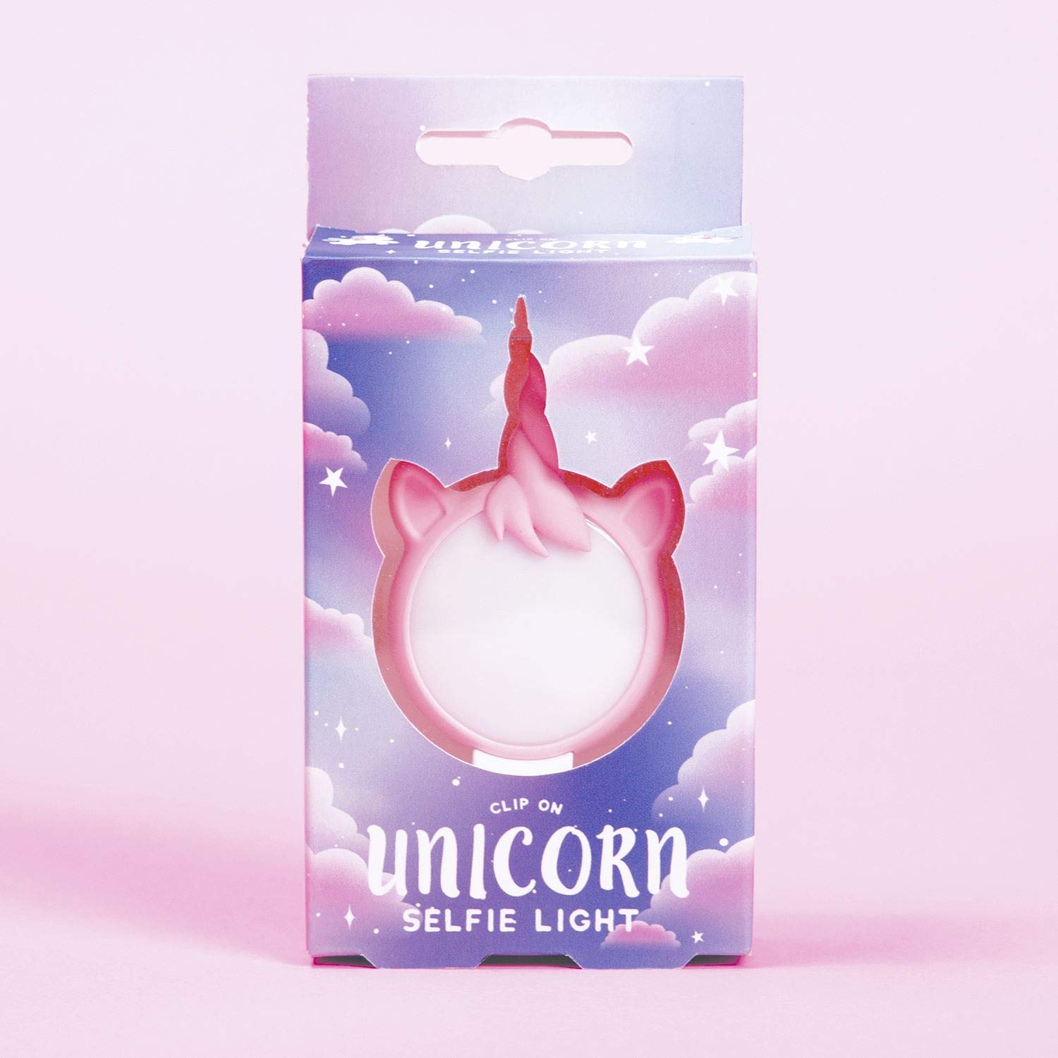 Fizz Creations Unicorn Rechargeable Clip-on Selfie Portable Light Up Mobile Phone