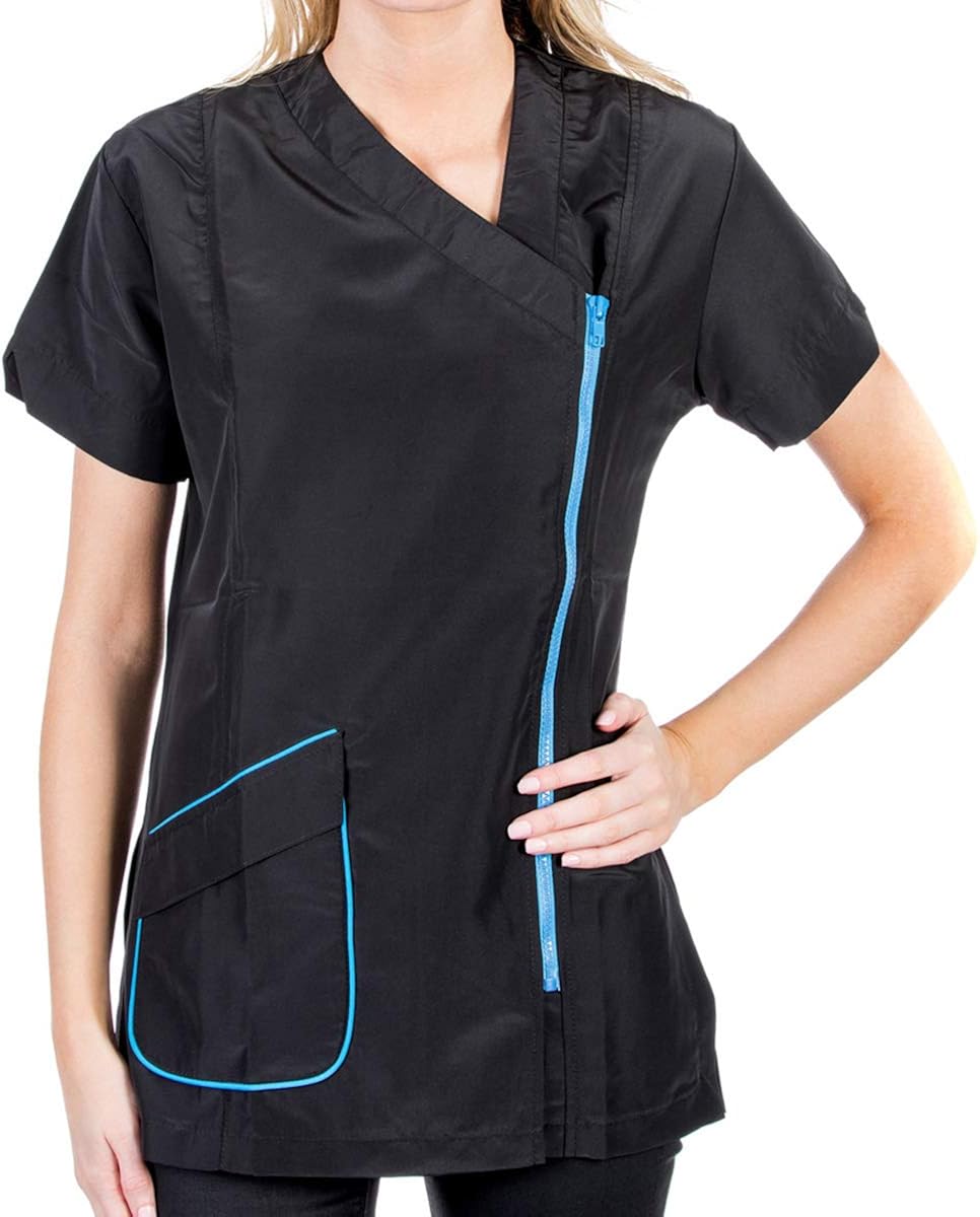 GROOM PROFESSIONAL Modena Dog Grooming Jacket Blue, 40" Amazon.co.uk