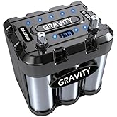 Gravity GR-800BC Car Audio Power Storage Capacitor - High-Power Amplifier Battery Support, Voltage Stabilization for 12V Car Stereo Systems