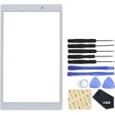 SM-T290 Glass Screen Replacement for Samsung Galaxy Tab A 8.0 2019(Wi-Fi) White