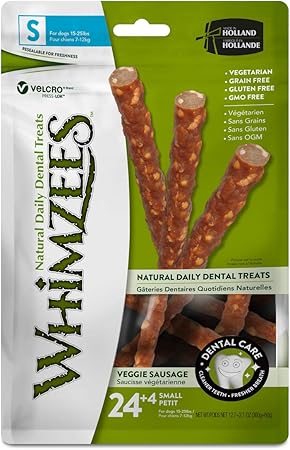 Amazon Amazon Co Jp限定 ウィムズィーズ 犬用おやつ ベジーソーセージ S 体重 7 12kg 4g ウィムズィーズ ガム ローハイド 通販
