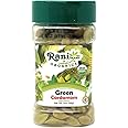 Rani Organic Green Cardamom Pods Spice (Hari Elachi) 2oz (56g) PET Jar ~ All Natural | Vegan | Gluten Friendly | NON-GMO | Indian Origin | USDA Certified Organic