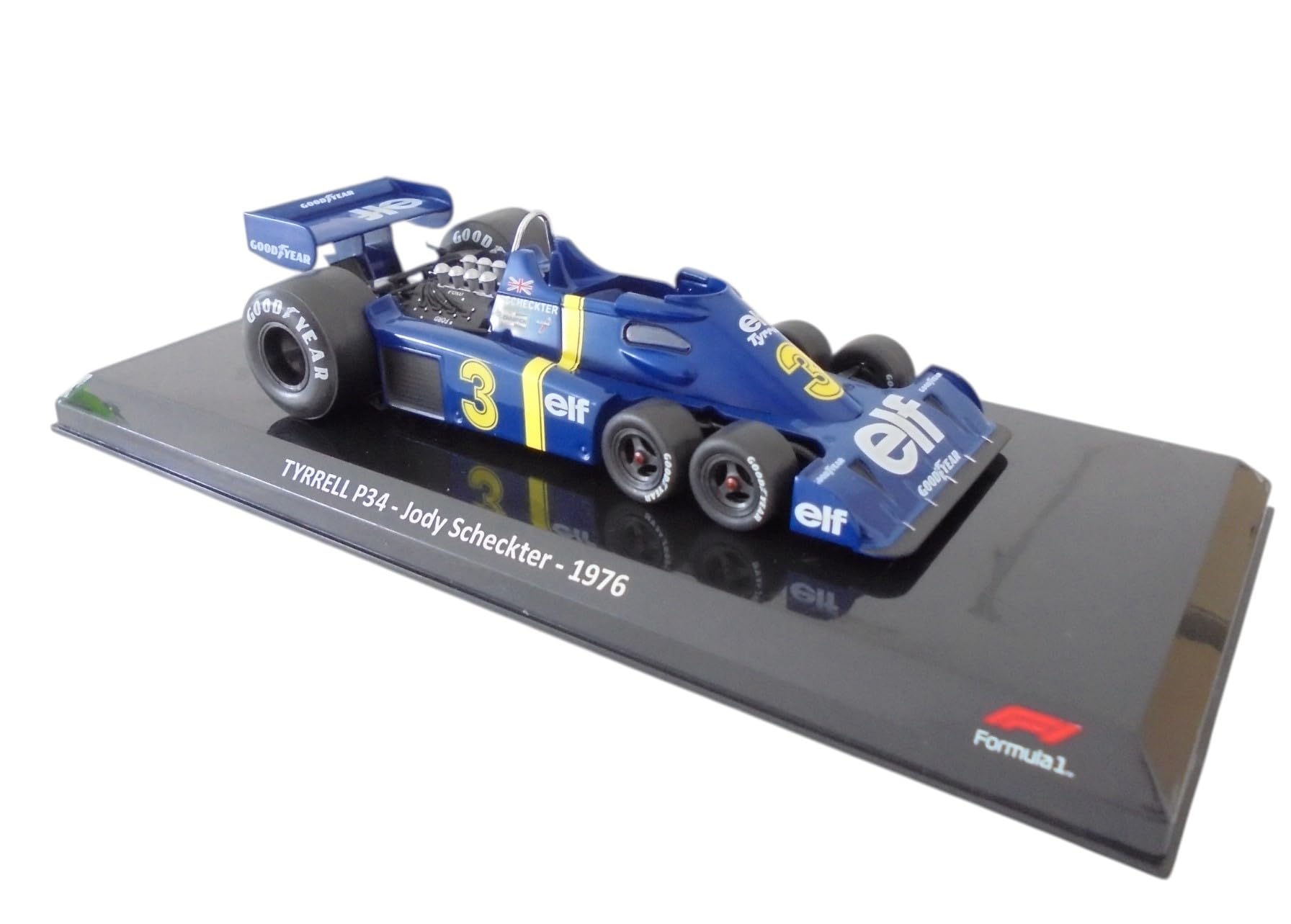 OPO 10 - Formula 1 car 1/24 compatible with TYRRELL P34 Jody Scheckter - 1976 - OR004