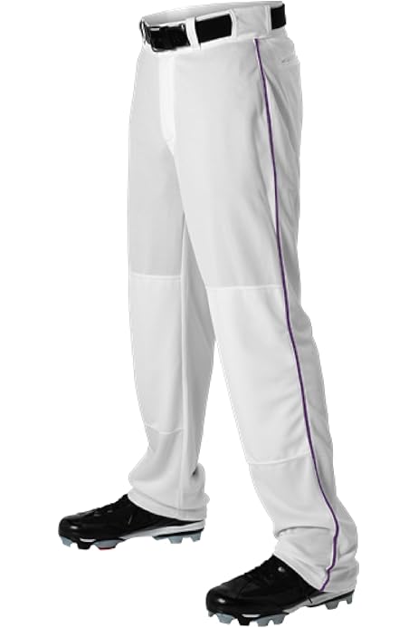 Red Baseball Belt Alleson Athletic Crush Pinstripe Baseball Pants