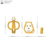 Matchstick Monkey Antimicrobial Teething Starter Set Ludo Lion view 2