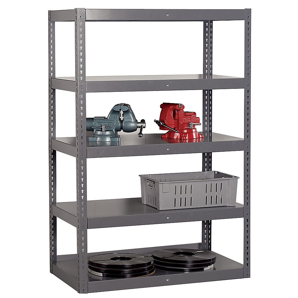 Tennsco Reinforced Shelving 72X24x72" Industrial