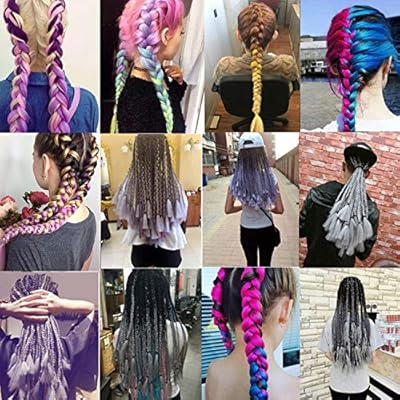 Amazon Com Long Jumbo Braids Ombre Synthetic Fiber Braiding Hair