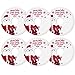 Christmas Party Personalized Wine Glass Tags 