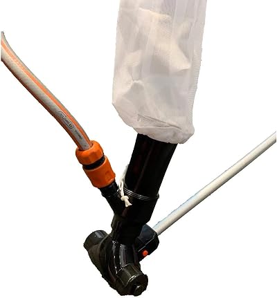 Happy Hot Tubs Jet Vacuum for Pools & Spas - 5 Pole Sections, Easy Clean