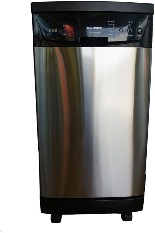stainless steel portable dishwasher