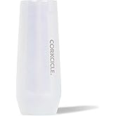 Corkcicle Stemless Flute - Chill Drinks for 9 Hours - Summer Drinkware Gift - 7 oz - Unicorn Magic