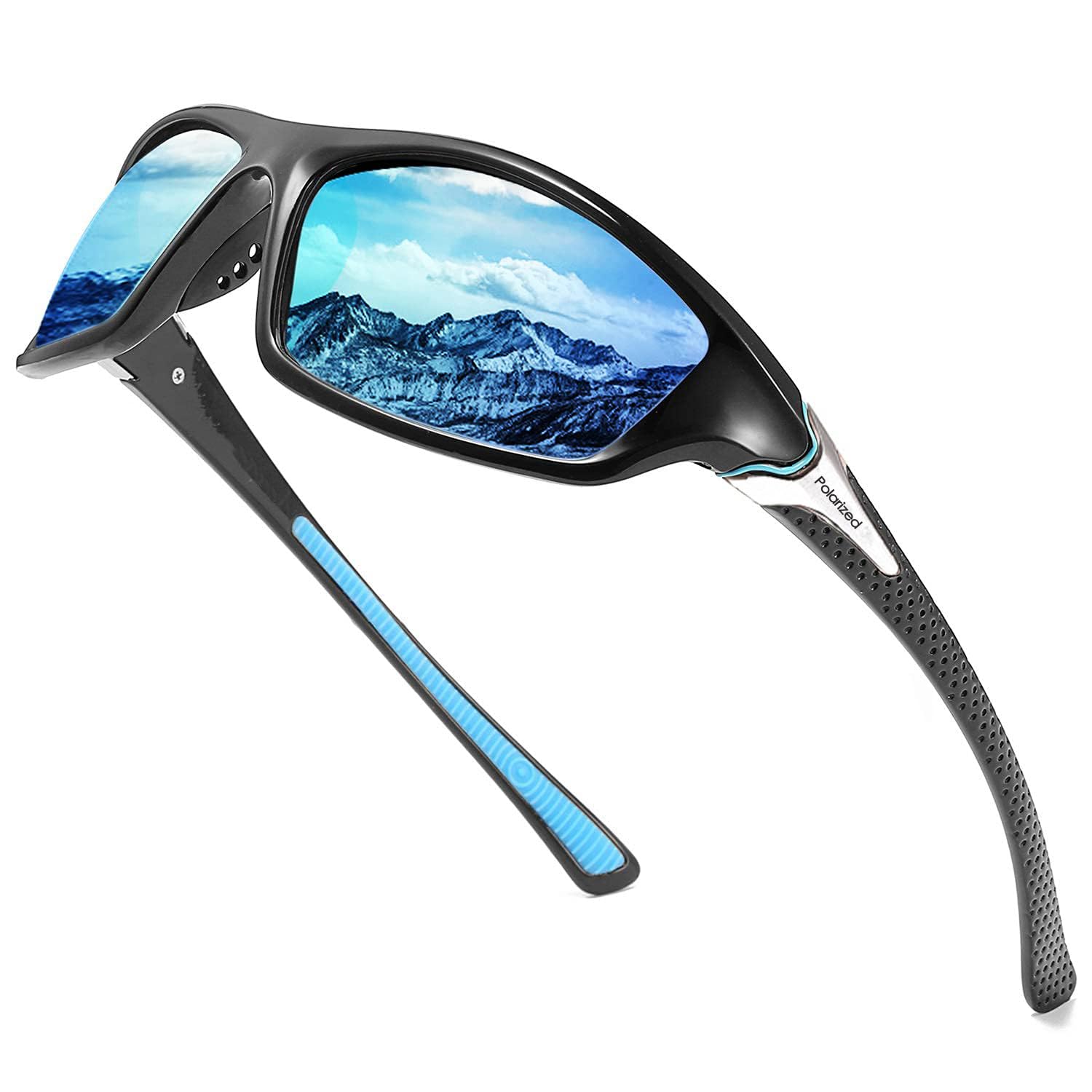 Perfectmiaoxuan Polarized sunglasses for men/women;HD pilot lenses light frame; Golf/driving/fishing/travel Eyewear
