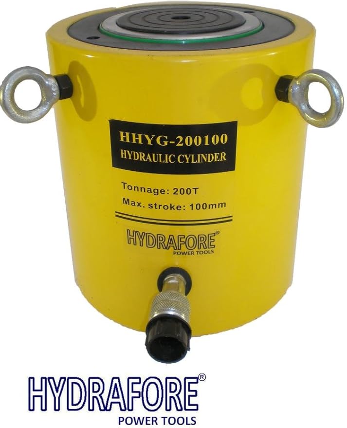 Hydrafore Single Acting Hydraulic Cylinder (200 Ton 100 mm) YG200100
