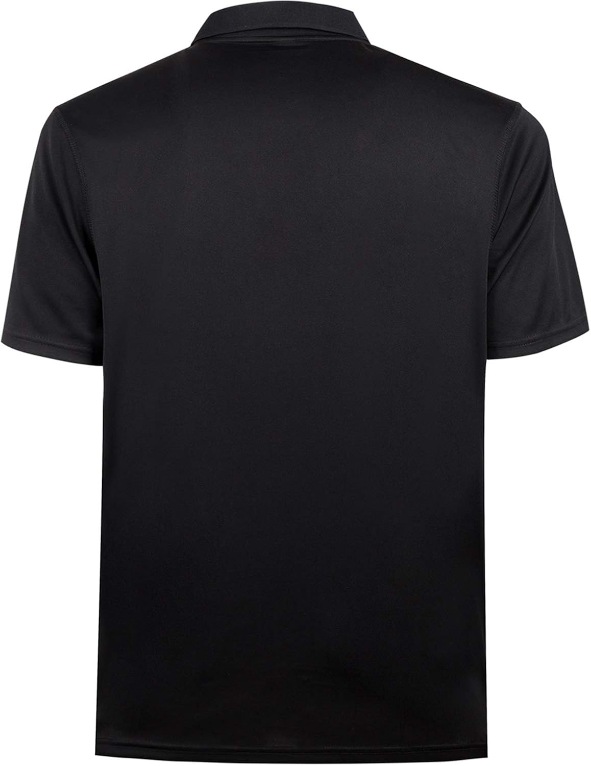 MOHEEN Men's Quick Dry Short Sleeve Polo Shirts UV Protection Outdoor Athletic Golf T-Shirts: Clothing