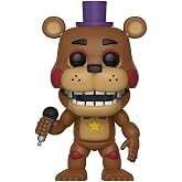 Funko POP! Games: FNAF Pizza Simulator - Rockstar Freddy Fazbear | Official Merch - Collectable Vinyl Figurine for Shelf Display - Birthday Gift Idea for Fans and Collectors
