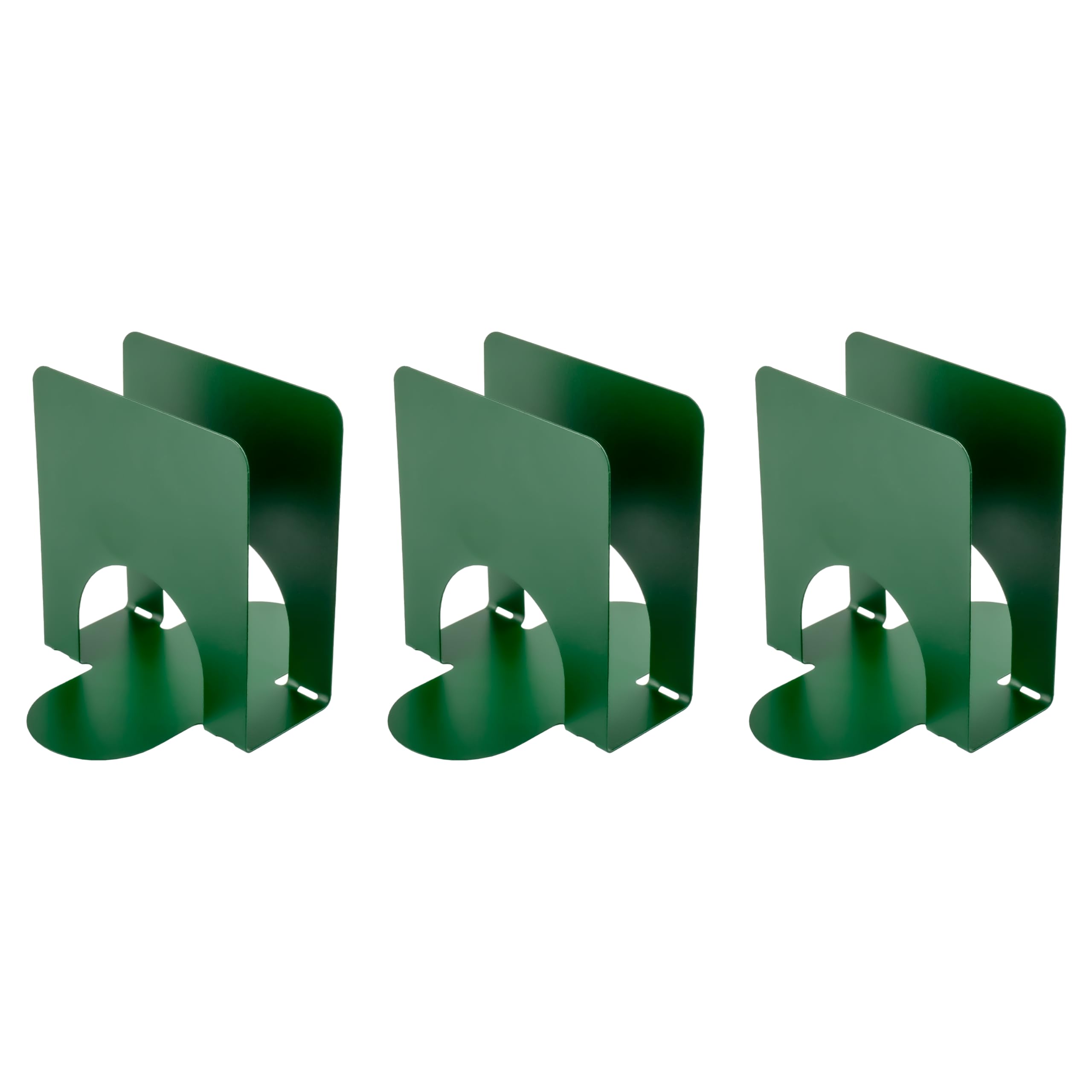 Ikea SKOGSROR Modern Metal Napkin Holders, Dark Green, 13x12cm, 405.608.67 - Set of 3, 405.608.67-3
