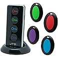 JTD Wireless RF Item Locator/Key Finder with LED flashlight and base support. With 4 Receivers Key Finder-Wireless key RF loc