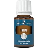 Young Living - Thyme Premium Essential Oil 15 ml | Ideal for Aromatic Diffuser | Has Bold, Pungent Herbal Aroma | Creates Rel