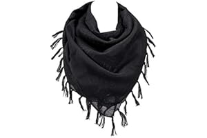 VOCHIC Military Shemagh Arab Tactical Desert Keffiyeh Thickened Scarf Wrap for Women and Men 43"x43"