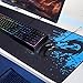 REEJOYAN XL Large Gaming Mouse Pad, Wide (Long) Mousepad, Stitched Edges, Keyboard and Mouse Mat, 31.5