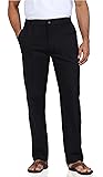 Soojun Men's Casual Linen Blend Relaxed Fit