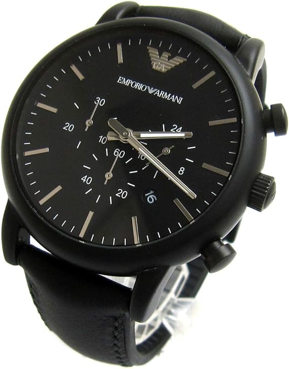 Amazon エンポリオ アルマーニ Emporio Armani 腕時計 Ar1970 クロノグラフ オールブラック メンズ 並行輸入品 メンズ腕時計 腕時計 通販