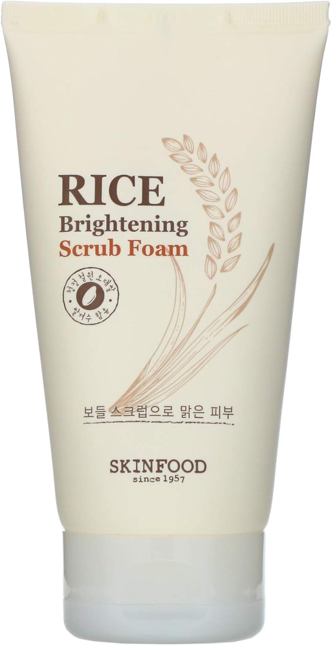 [Skinfood] Rice Brightening Scrub Foam 150ml by Skin Food Amazon.co.uk