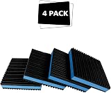 BJADE'S Heavy Duty Rubber EVA Anti-Vibration Pads 2x2x7/8in for HVAC Washer view 6