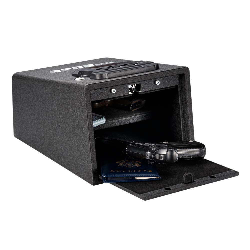 RPNB Quick-Access Firearm Safety Device, Gun Safe with Digital Key Pad & RFID, for Securely Storing Firearms, Valuables, Documents