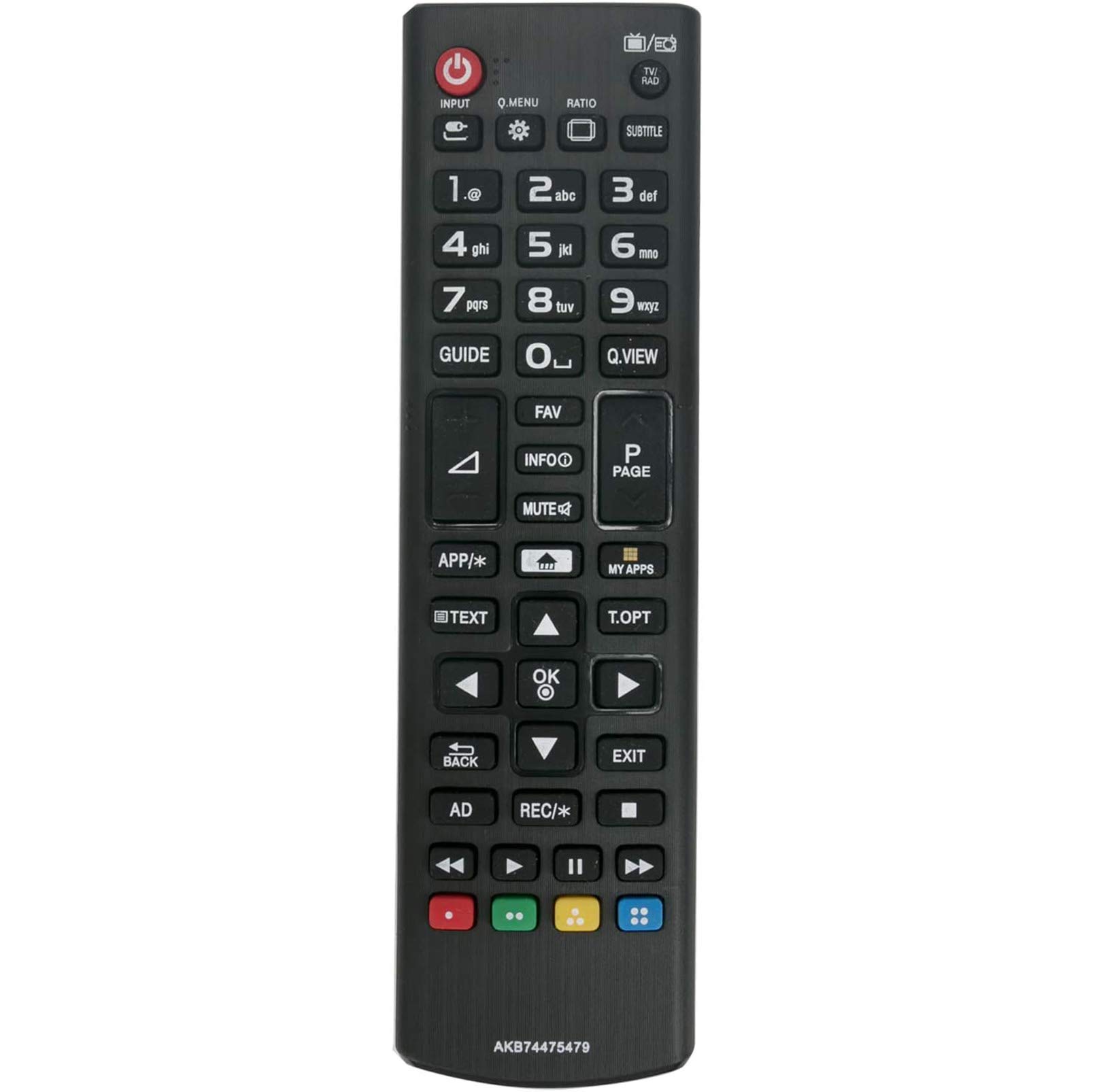 ALLIMITY AKB74475479 Replacement Remote Control for LG TV 32LW340C 39LB570V 39LB5800 39LN575S 42LB5700 42LB570V 42LB5800 42LB580V 42LB585V 42LF5800 42LN5800 42LN5800 5708 42LN575S 43LH5100 43LH510V