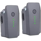 2-Pack Mavic Pro Battery for DJI Mavic Pro/Platinum/Alpine White Drone | 11.4V 3830mAh, Intelligent Flight