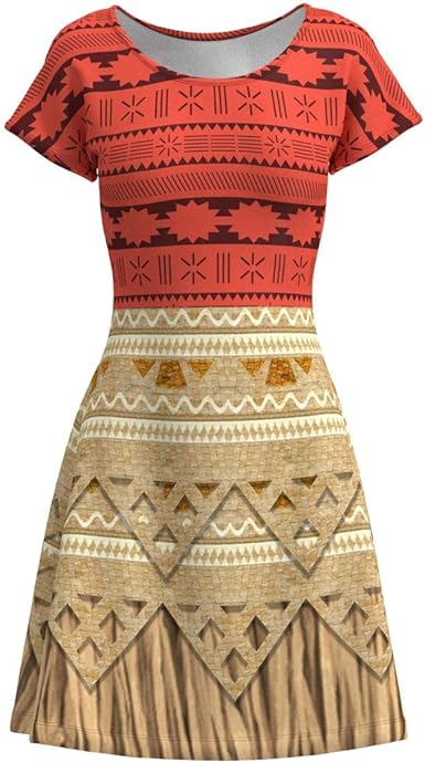 vestido vaiana disney