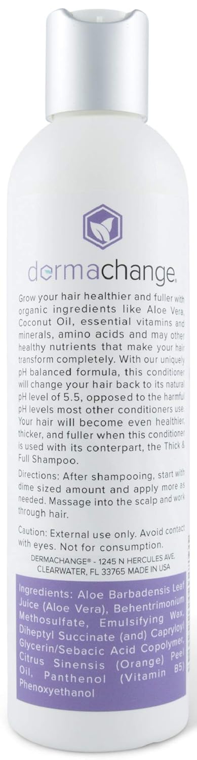Hair Growth Natural Conditioner - Hair loss treatments - With Anti Dandruff Formula - Prevents Dry Frizzy Hair - Sulfate, Paraben & Gluten Free - For Women and Men (8 oz) - Made in USA: Beauty
