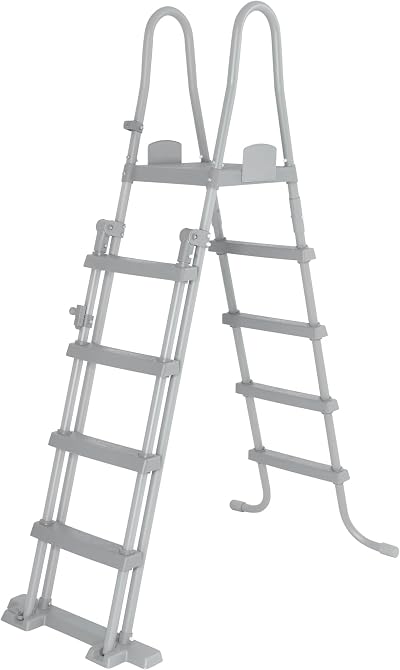 Bestway Flip & Lock Above Ground Pool Ladder 1.32m Safety Access