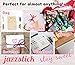 Jazzstick 400 Valentine's day Colorful Glitter Heart Stickers 10 sheets (VST01A20)
