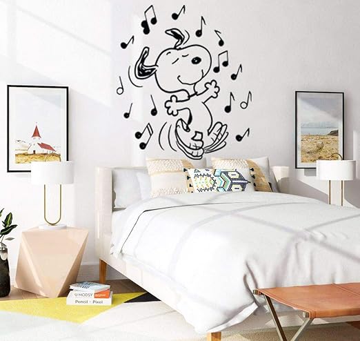 Amazon Com Snoopy Wall Decals For Kids Bedroom Snoopy Dog Boy