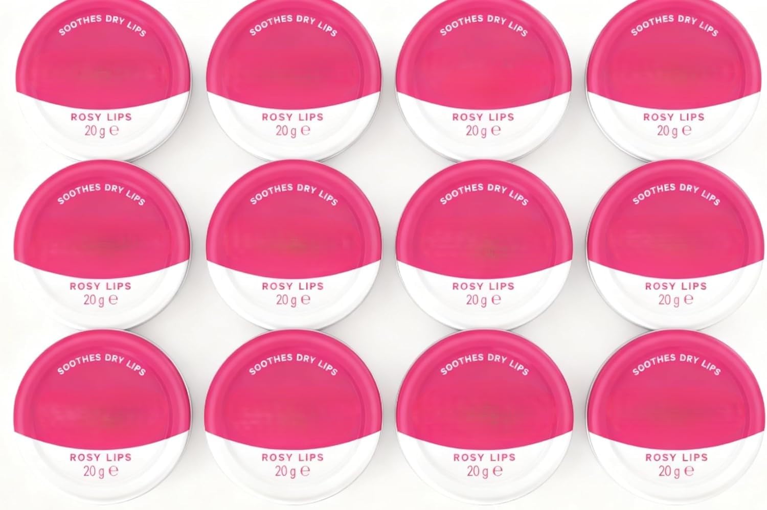 MM Lip Therapy Rosy Lips - Moisturising Lip Balm with Rose Tint + Free Skincare Sample - Long-Lasting Hydration & Protection for Dry Lips - 20g Tin (12)