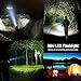 LE Small LED Flashlight, Super Bright LED Tactical Torch Light, Adjustable Brightness for Camping, Running and more, Pack of 4